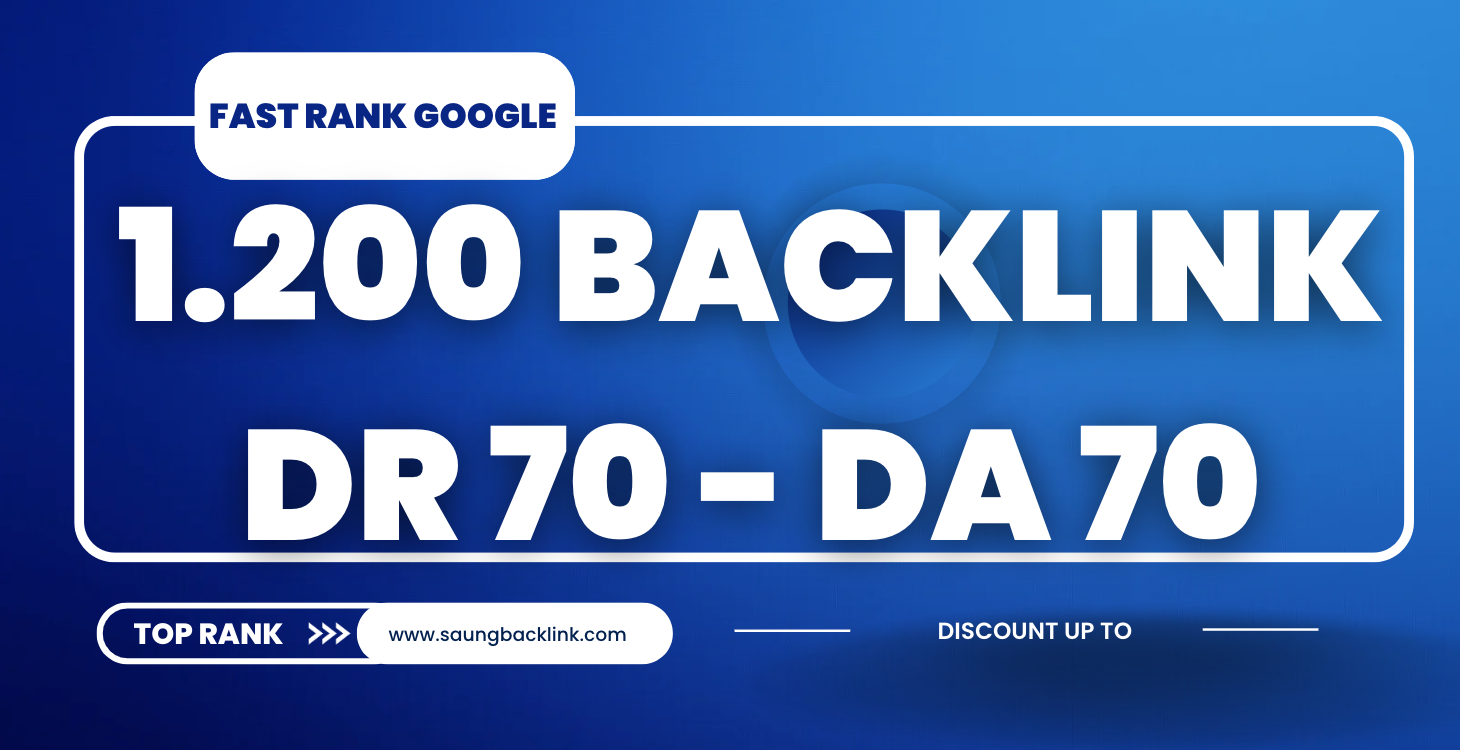 1.200 Backlink PBN DR 70